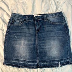 Denim skirt